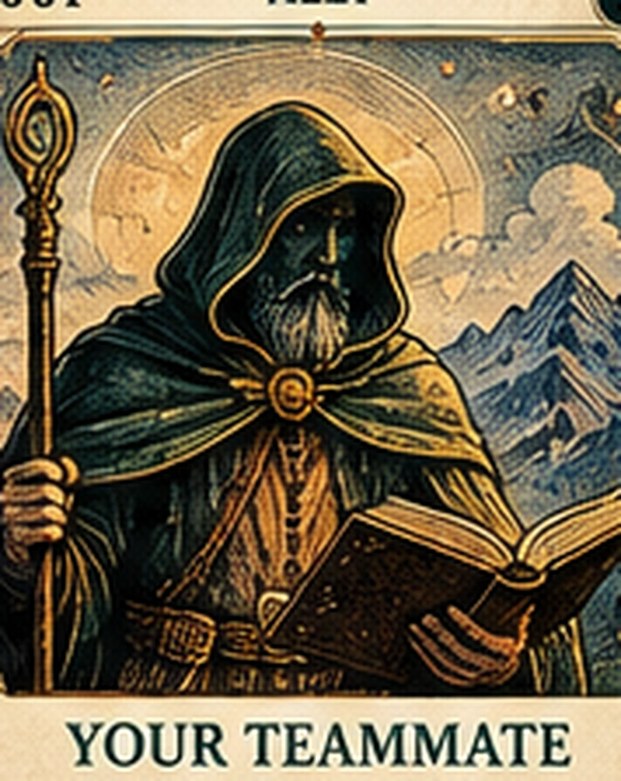 Original Checkmate Deck A001 Your Teammate artwork